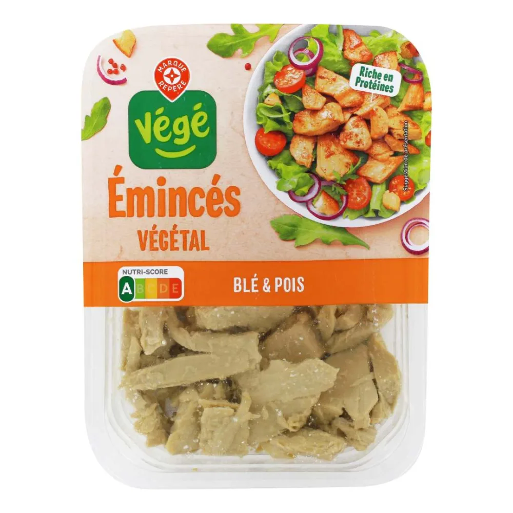 Émincés végétal 160g