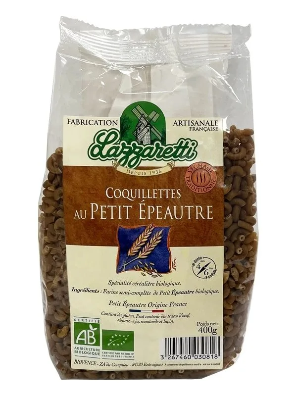 Coquillettes petit epeautre