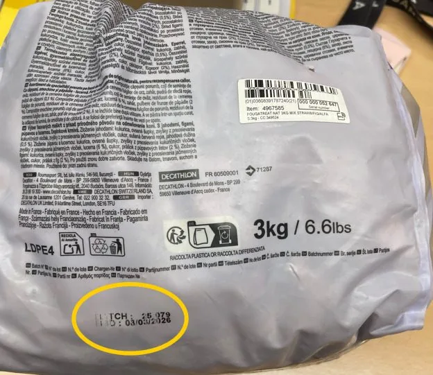 Fougatreat naturelle 1kg pissenlit luzerne