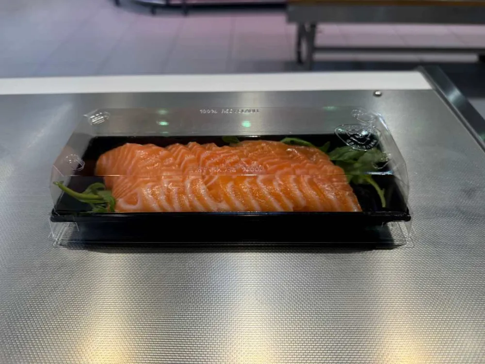 Sashimi au saumon