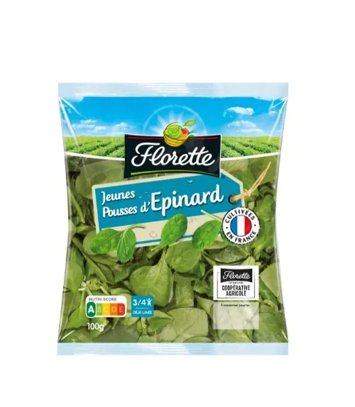 Jeunes pousses epinards