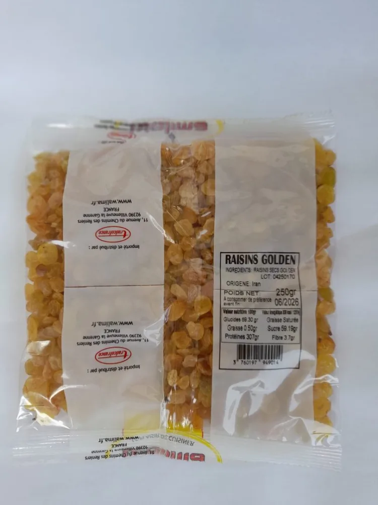 Raisins secs golden