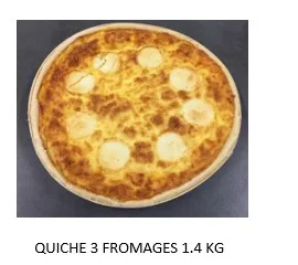 Quiche a partager 1.4kg - 2eme partie