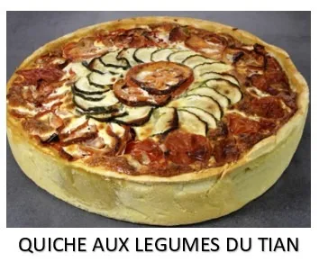 Quiche a partager 1ere partie + tarte a l'oignon