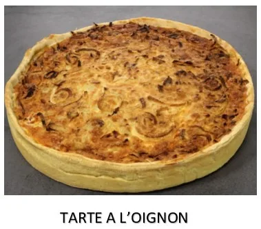 Quiche a partager 1ere partie + tarte a l'oignon