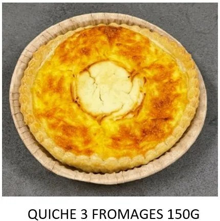 Quiche et tarte individuelles