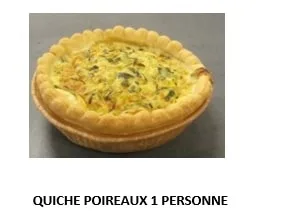 Quiche individuelles suite