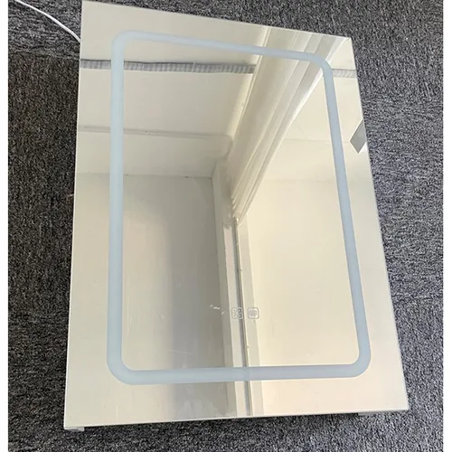 Mirror with LED lights
