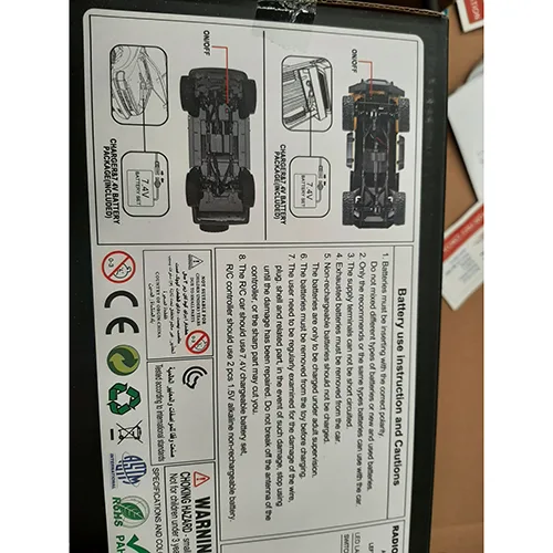 Radio-controlled toy car