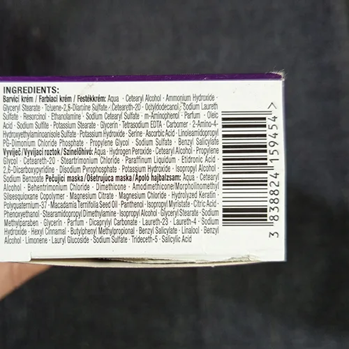 Hair dye