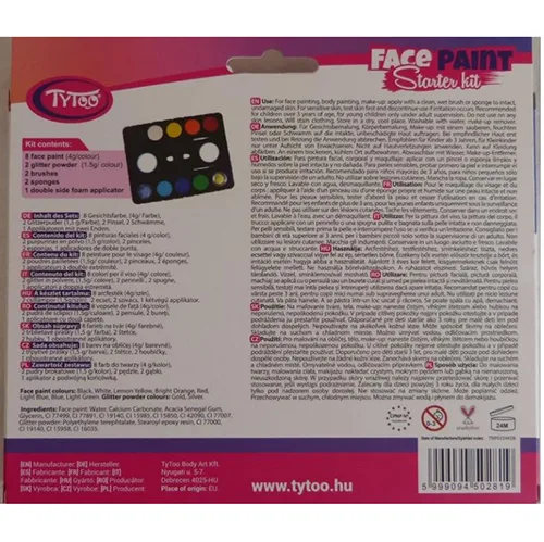 Face paint set