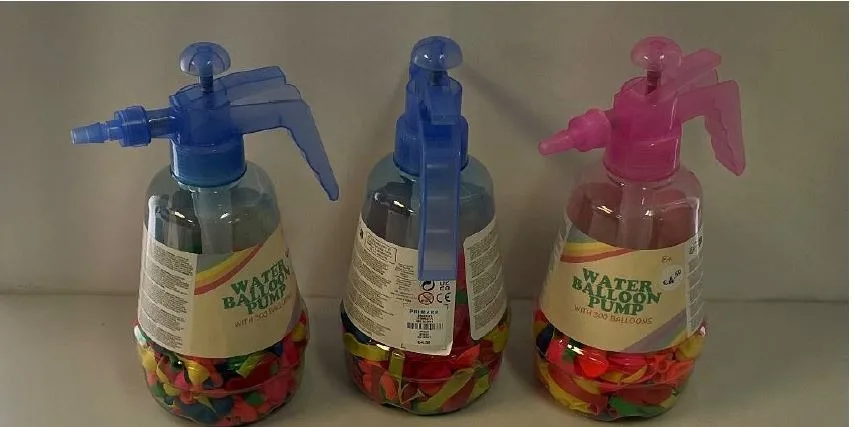 Water balloon pump