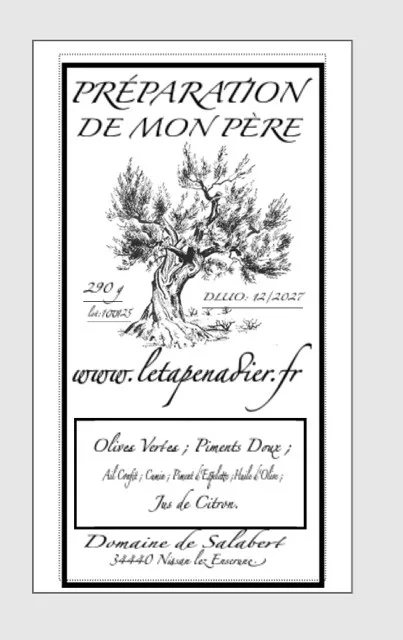 Diverses préparations salées à tartiner