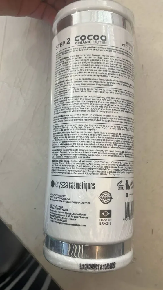 Lissage tanin cocoa organic protéine step 2 – 1l