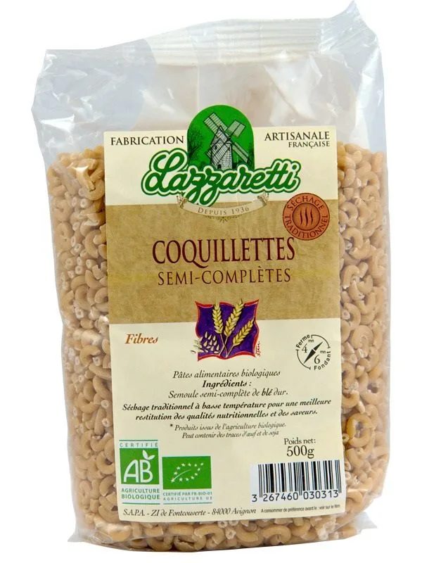 Coquillettes bio