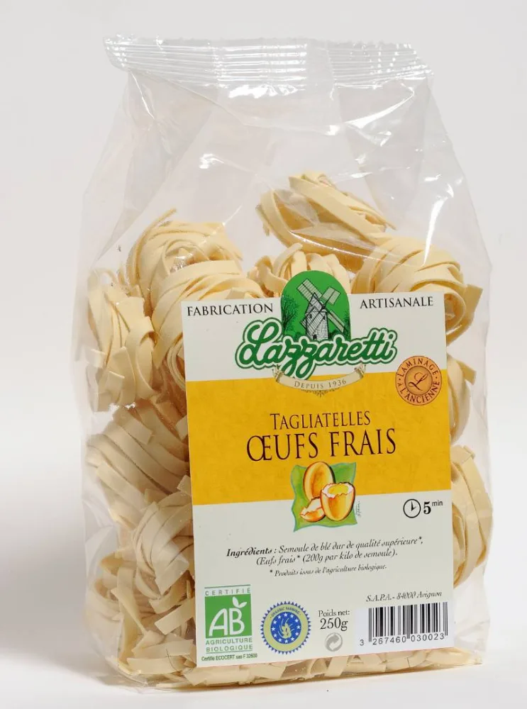 Tagliatelles bio