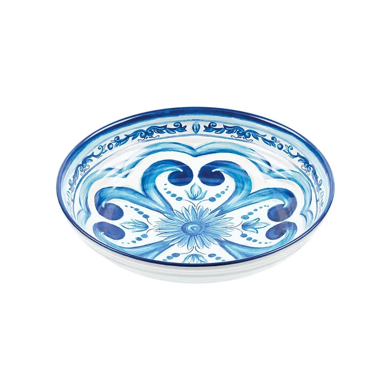 Assiette creuse blues