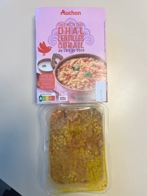 Dhal lentilles corail