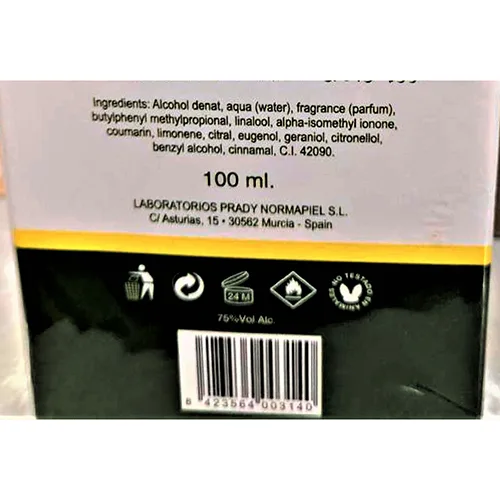 Eau de toilette