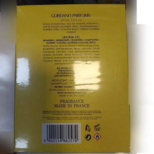 Eau de toilette