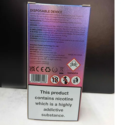 Disposable electronic cigarette