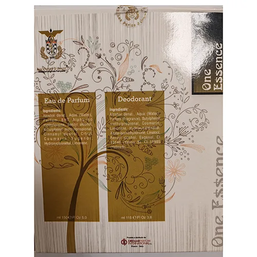 Deodorant and perfume set