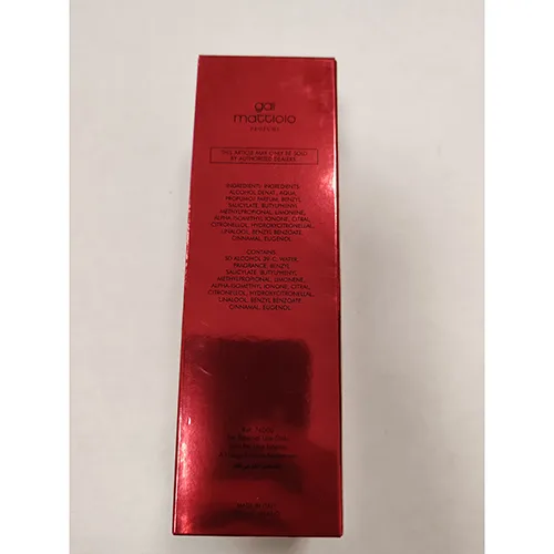 Eau de toilette