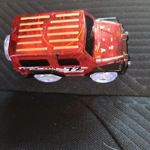 Toy car with track