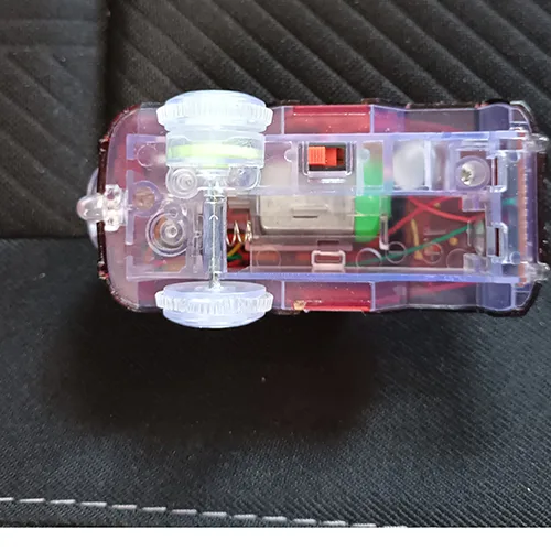 Toy car with track