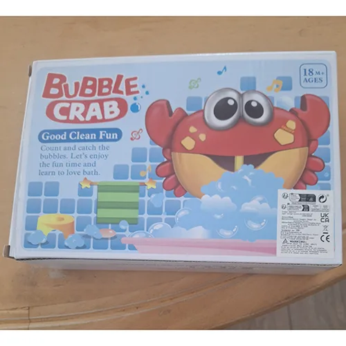Bubble producing toy