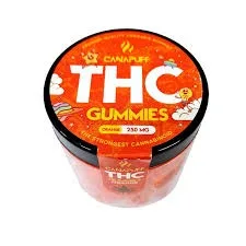 Cookies, brownies et gummies canapuff