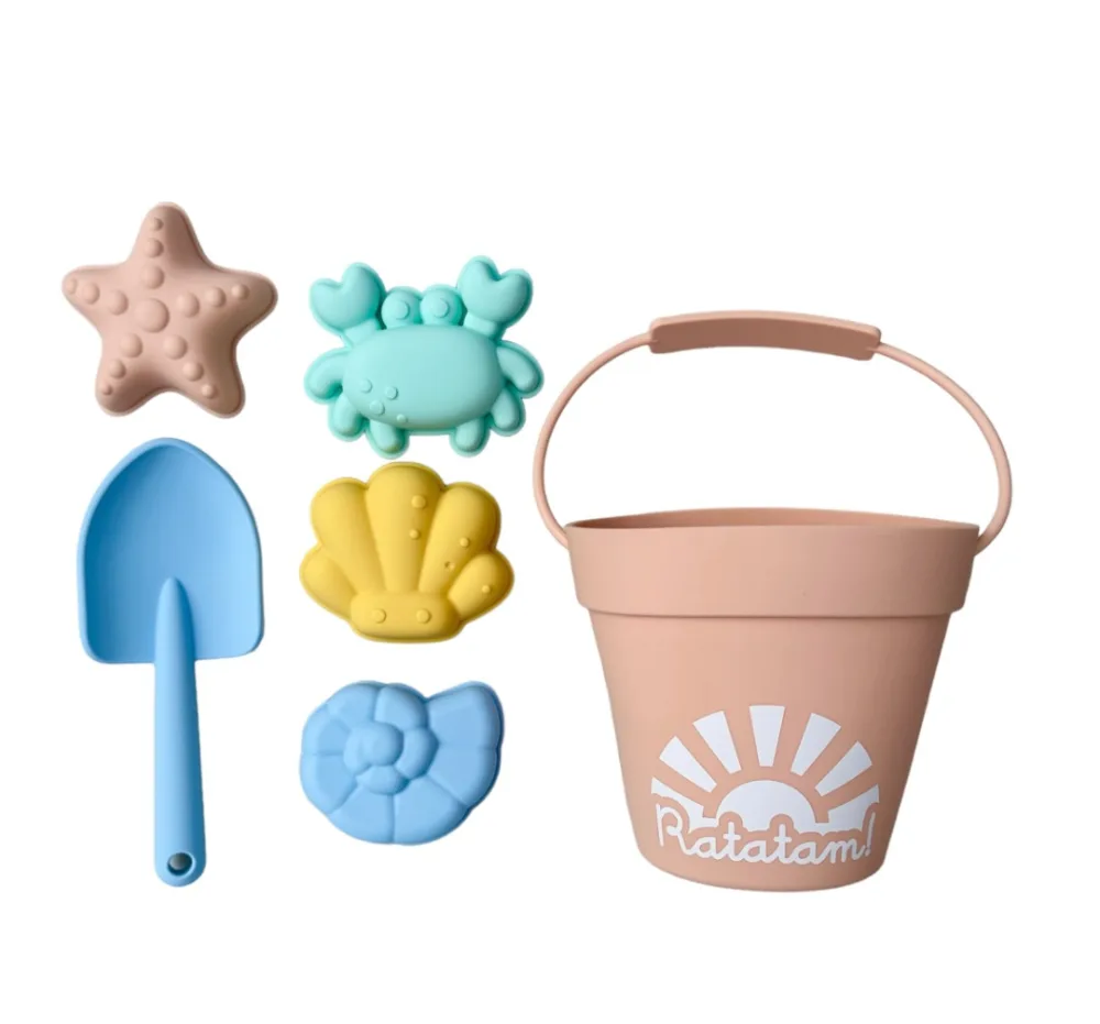 Set de jouets de plage en silicone