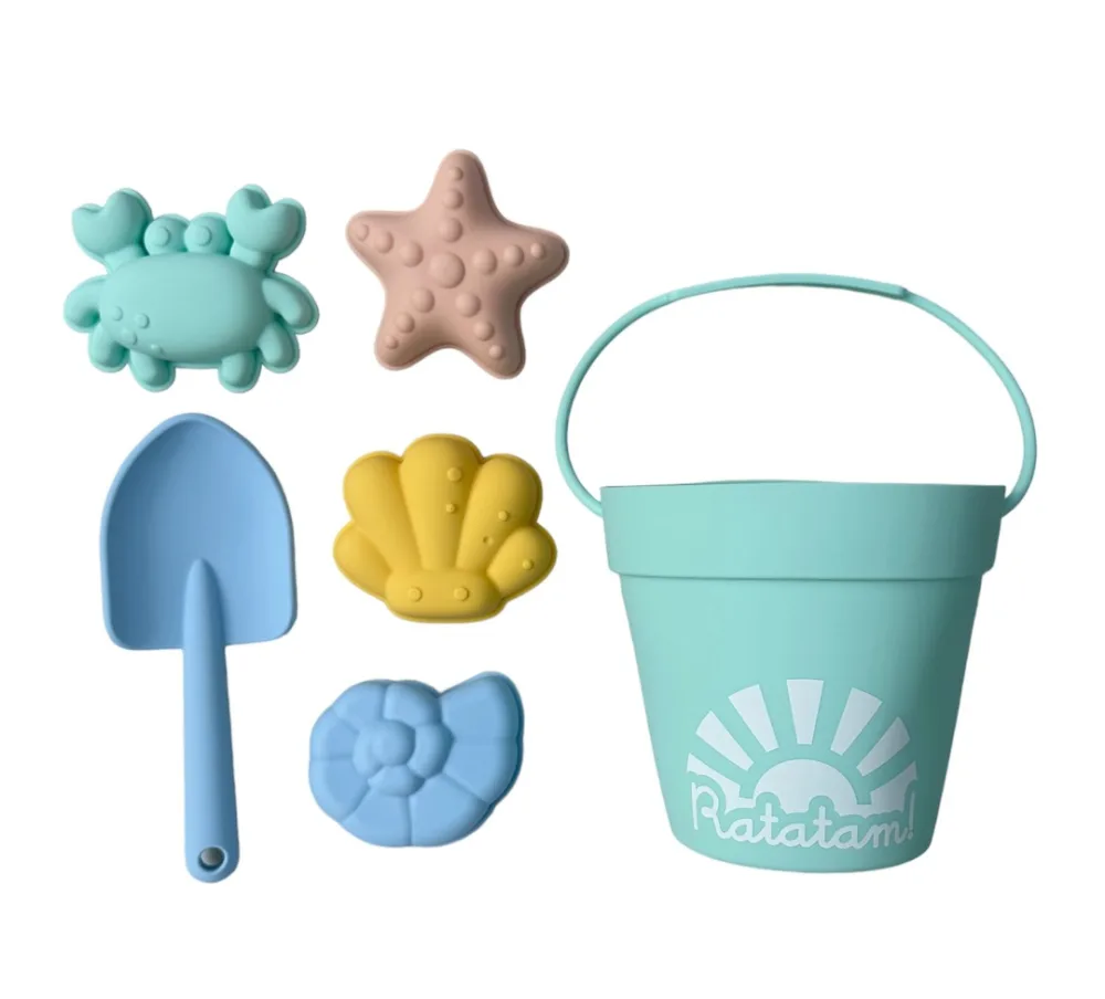 Set de jouets de plage en silicone
