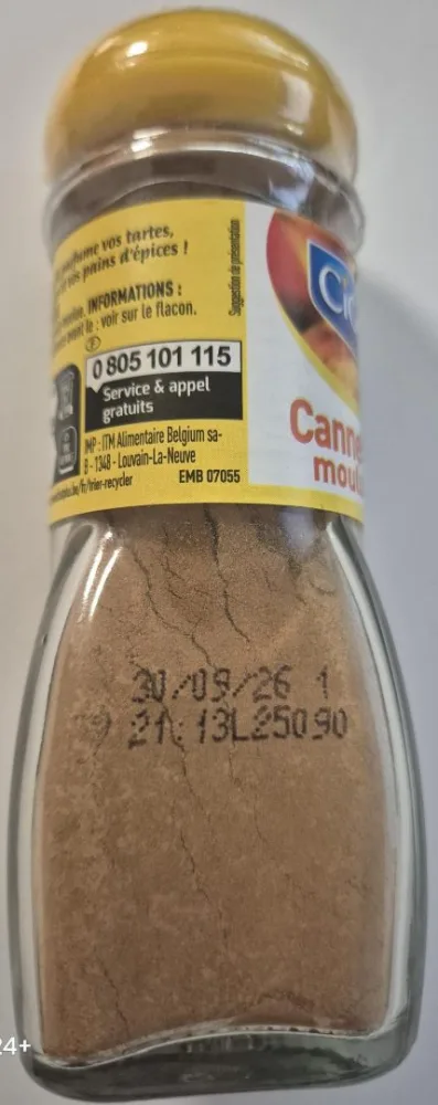 Cigalou cannelle moulue 35g 10cl