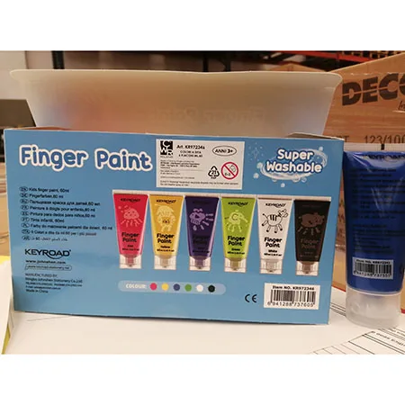 Finger painting kit