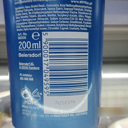 Sunscreen lotion