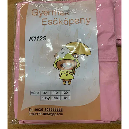Rain coat