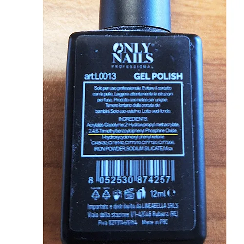 Gel nail polish