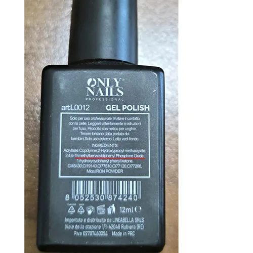 Gel nail polish
