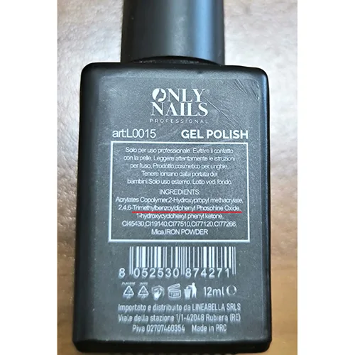 Gel nail polish