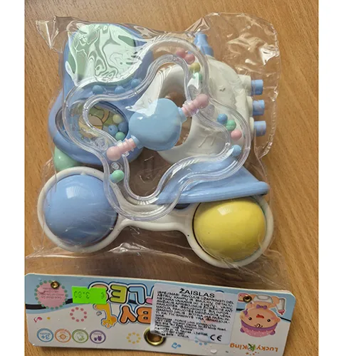 Set of toy rattles