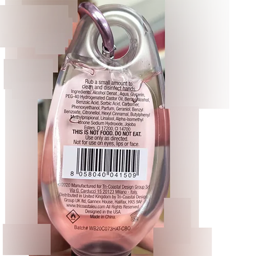 Hand sanitiser