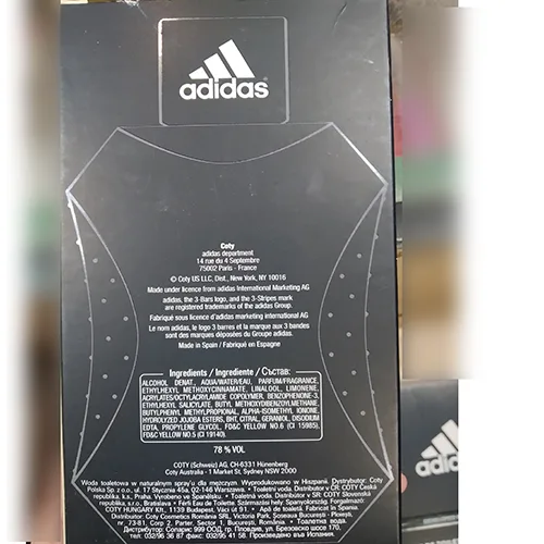 Eau de toilette