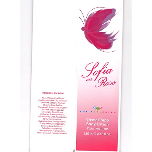Body lotion