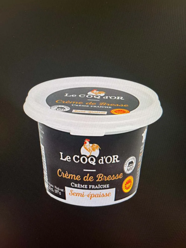 Crème semi-épaisse aop