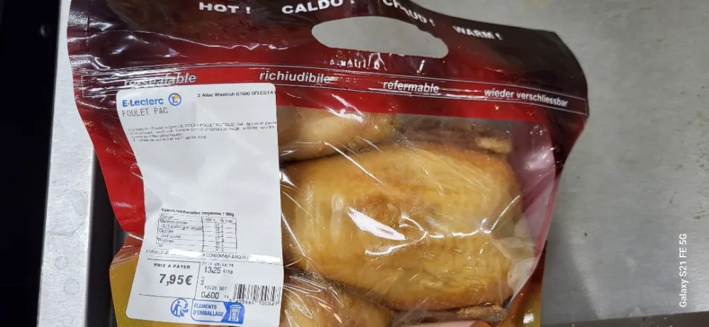 Poulet pac