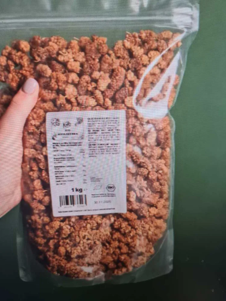 Mûres blanches séchées bio