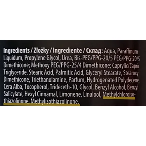 Body lotion