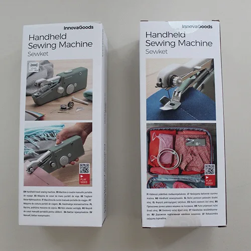 Handheld sewing machine