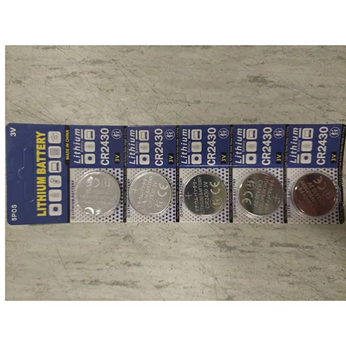Button batteries